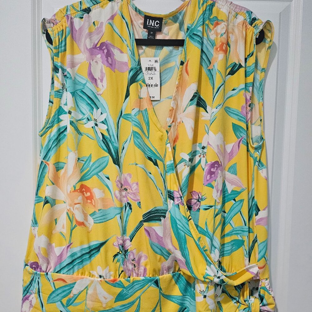 NEW with tags I.N.C. Plus 2X Exotic Summer To